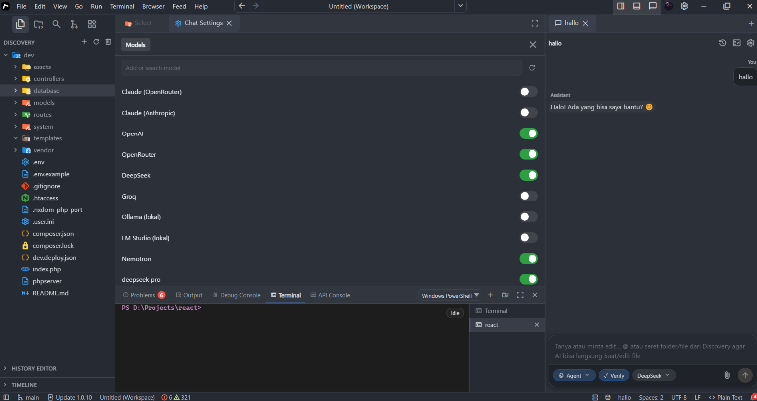 AI Provider Settings